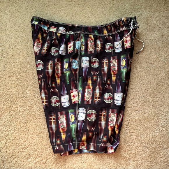 Tommy Bahama Relax Men's Beer Bottle Unlined Swim Board Shorts - Size 40 - EUC - Picture 7 of 9